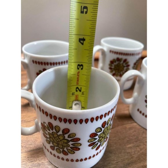 Vintage Coffee/Tea Mugs (4) from Japan - Picture 7 of 8